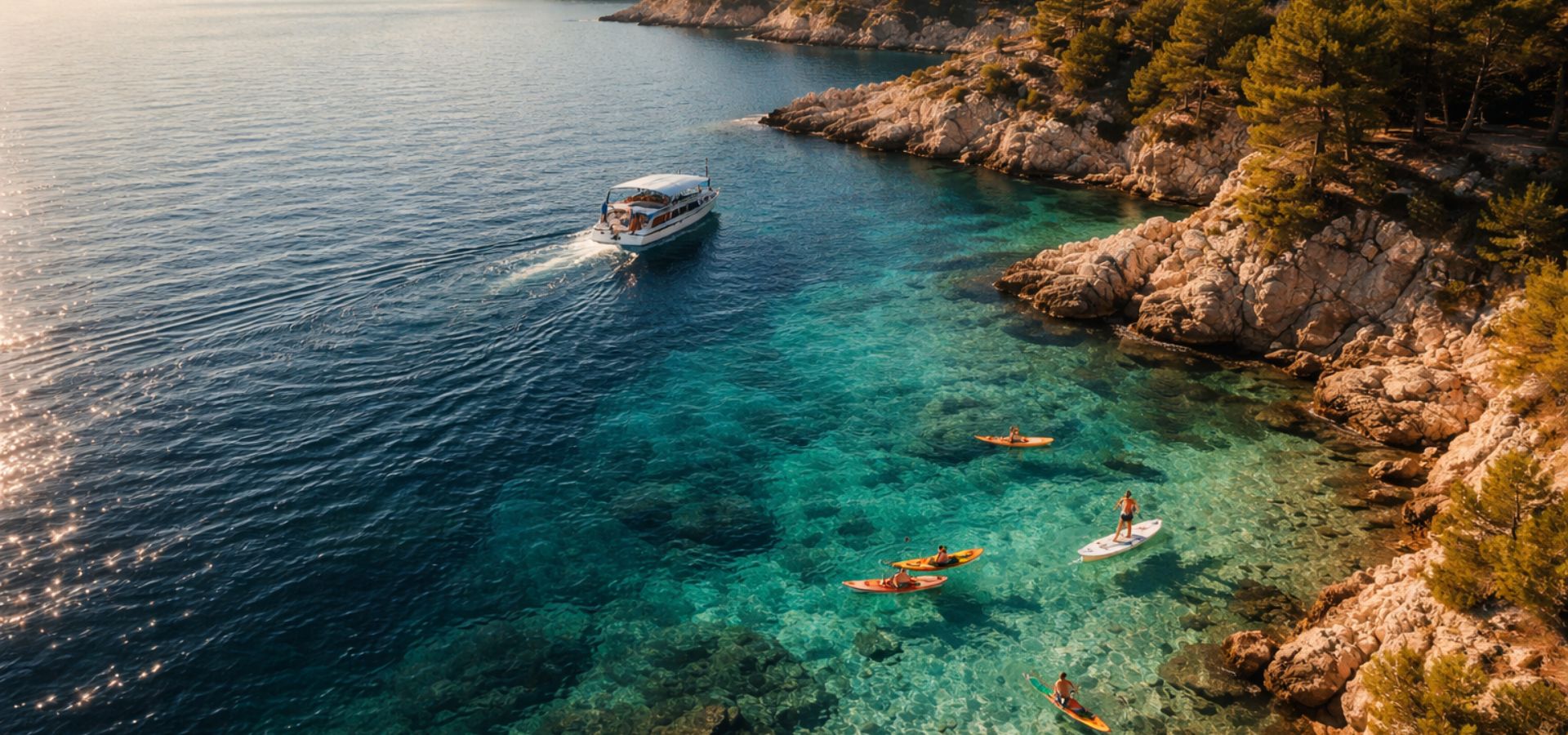 Ausflüge und Aktivitäten auf der Insel Krk mit Bootsausflügen und Kajak
