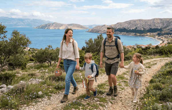 Ostern auf der Insel Krk: 5 Ideen für ein perfektes Familienwochenende in der Natur